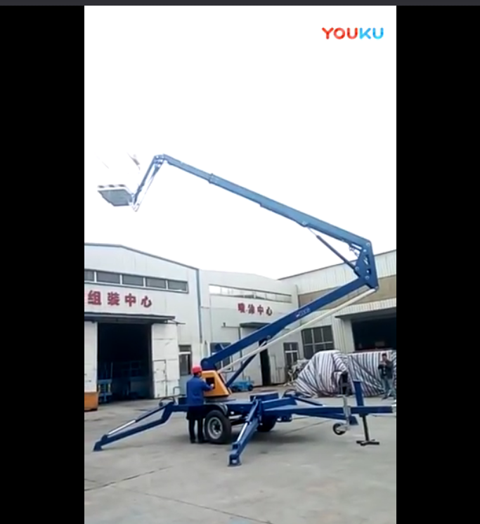 拖車折臂式升降（jiàng）平（píng）台